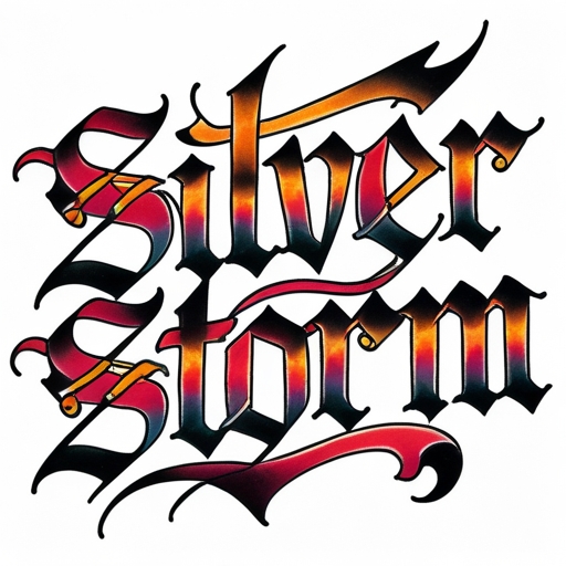 Silver Storm Tattoo idea