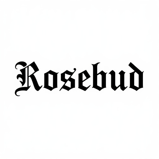 Rosebud Tattoo idea