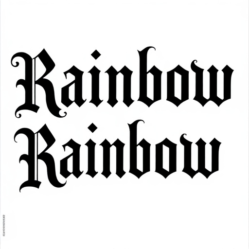 Rainbow Tattoo idea