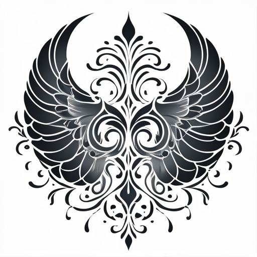 Moon’s Wings of Eternal Flame