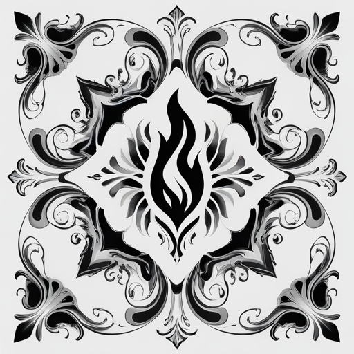 Sacred Fire Tattoo idea