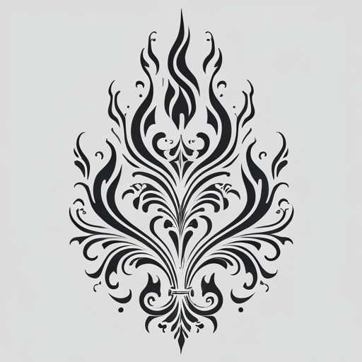 Arcane Flame Tattoo idea
