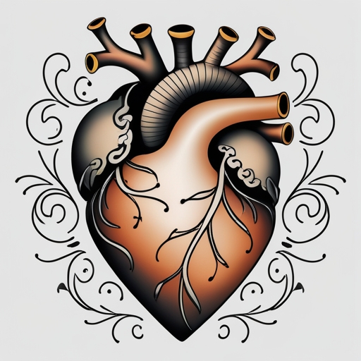 Courageous Heart Tattoo idea