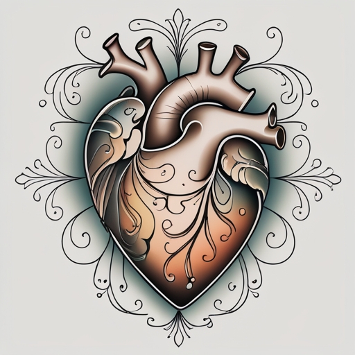 Tidal Heart Tattoo idea