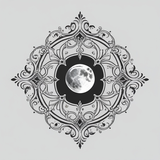 Rebirth of the Moon Tattoo idea