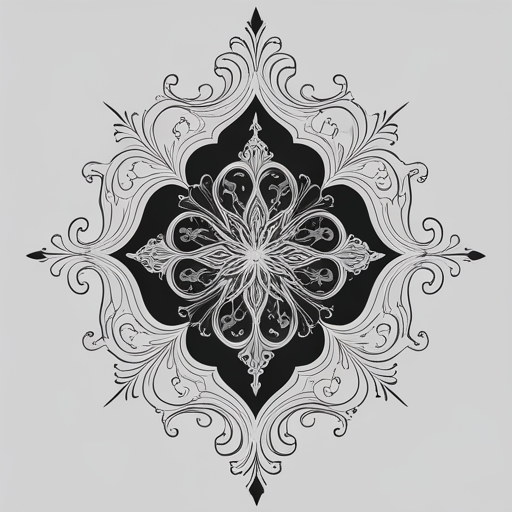 Moonlit Tears of Silence Tattoo idea