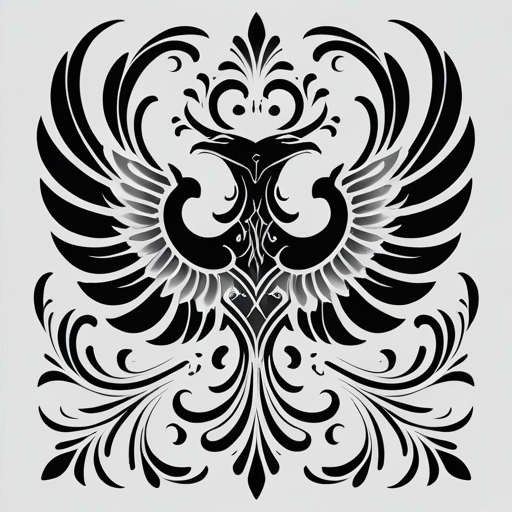 Phoenix Wings Tattoo idea