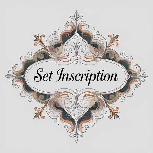 Set Inscription