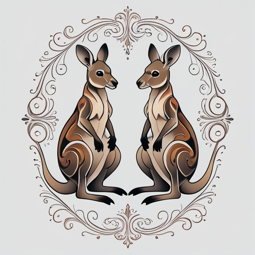 Kangaroo Siblings