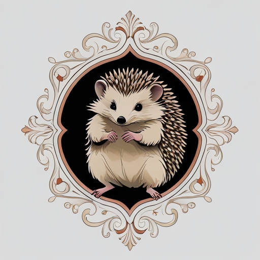 Hedgehog Playing