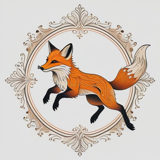 Leaping Fox