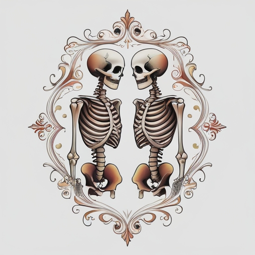 Lovers Skeleton