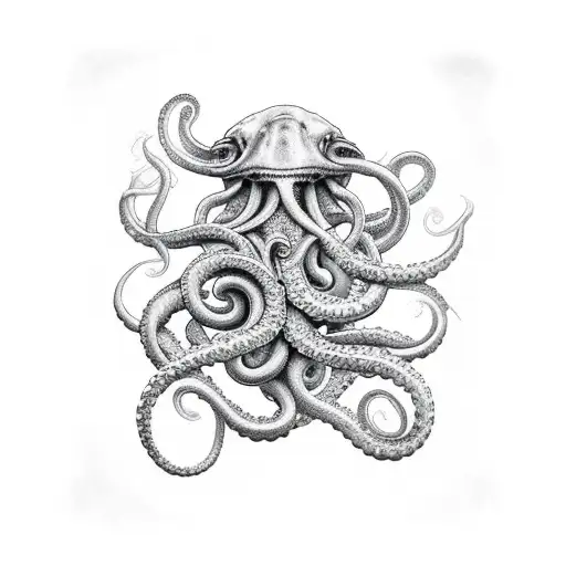 Kraken Underwater