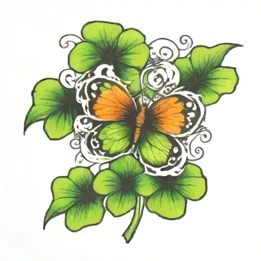 Four Left Clover With Dead One Birthday