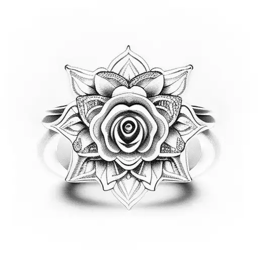 Delicate Ring Of Flowers