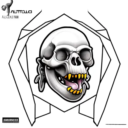 Australopithecus Hominid Skull Closedmouth 45 Degree Side Angle