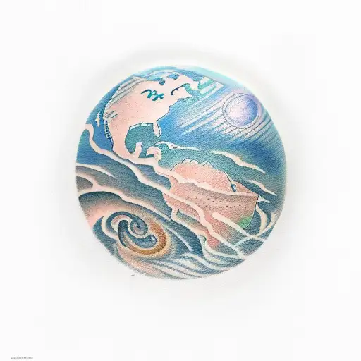 Ocean Over Looking Solar System