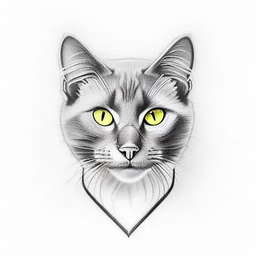 Black Cat With White Paws And White Claws