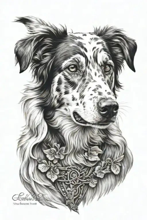 Aggressive Australian Sheep Dog