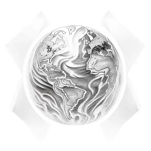 Atlas God Earth Geology