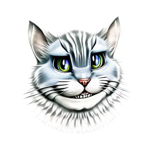 Alice In Wonderland Cheshire Cat Smiling