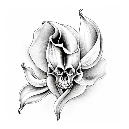 Calla Lily Ireland Skull 1916