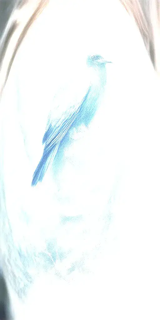 Forest With A Raven Sitting On The Top