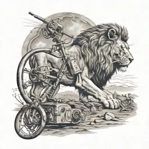 The Lion And The Metal Detector And The War