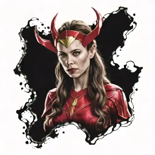 Scarlet Witch From The Avengers