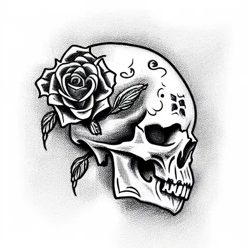 Skull And Knifes