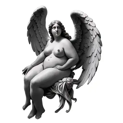 Nude Chubby Angel
