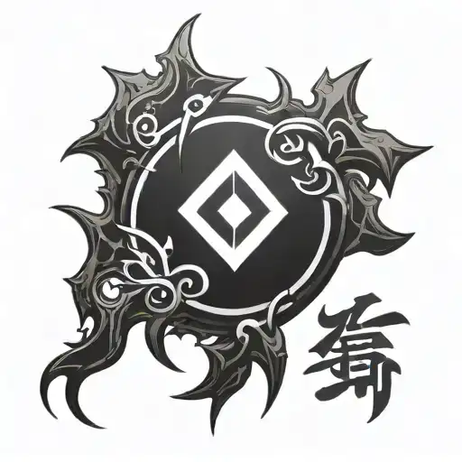 Electro Element Symbol Of Genshin Impact Game