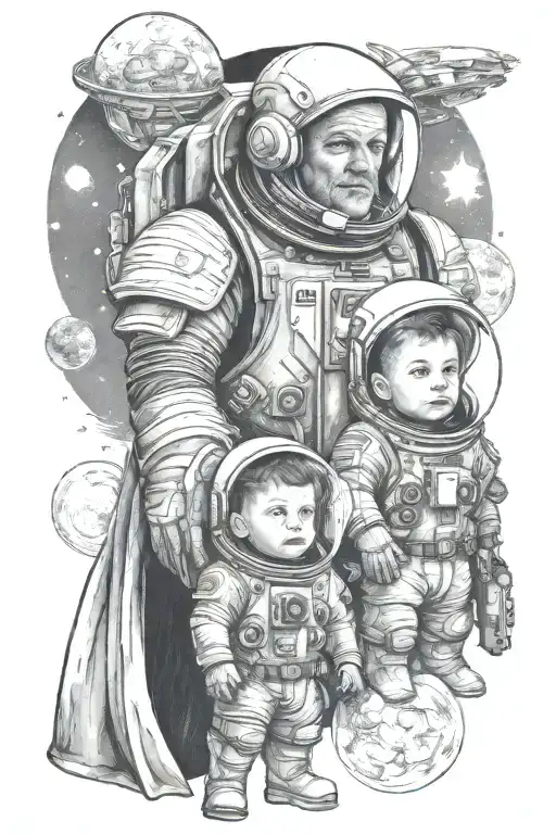 Space Father And Sons