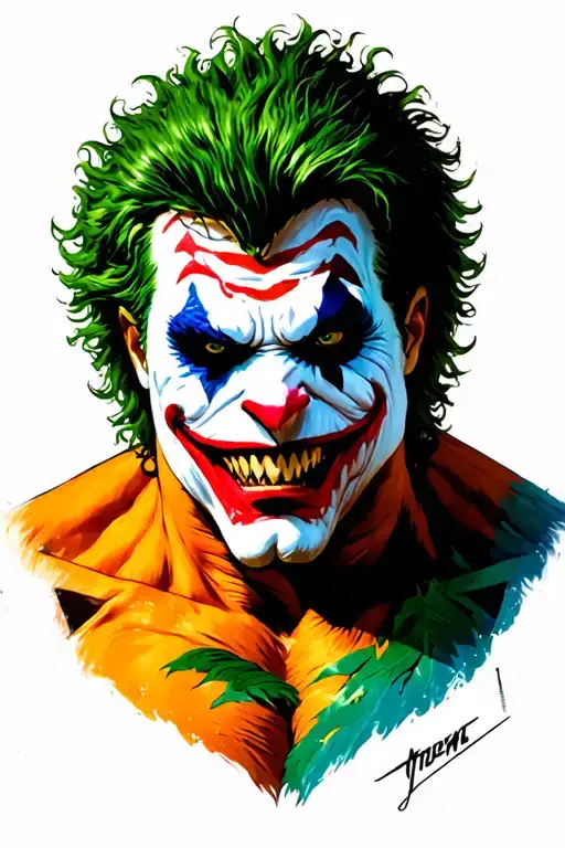 Lapu Lapu Red Hulk Mixed With Joker