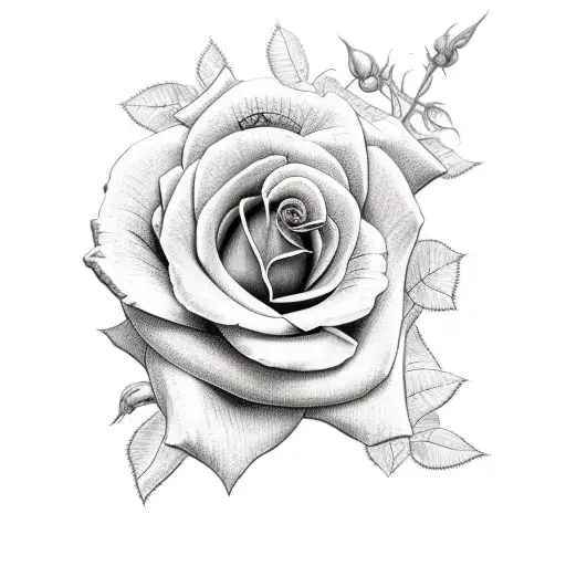 Rose Vines And Skulls