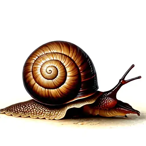 Earthy Grounded Snail Slow Pace