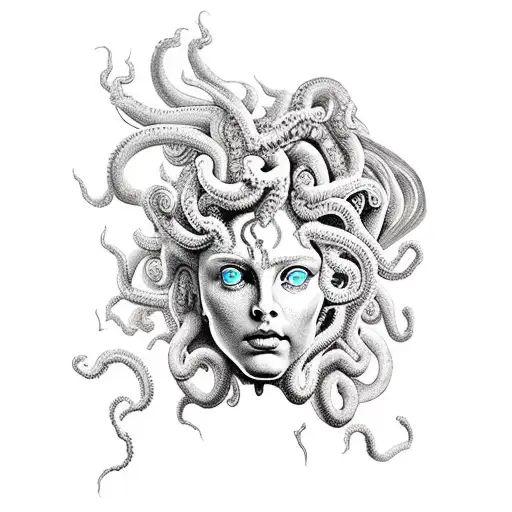 Medusa Slaying Poseidon