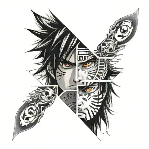 Sasuke Naruto Luffy Eyes