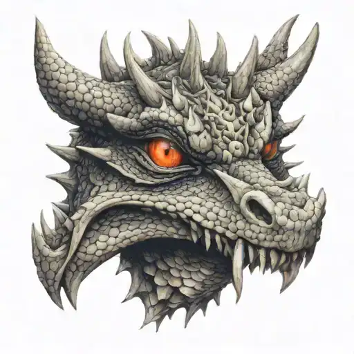 Caraxes Dragon Face