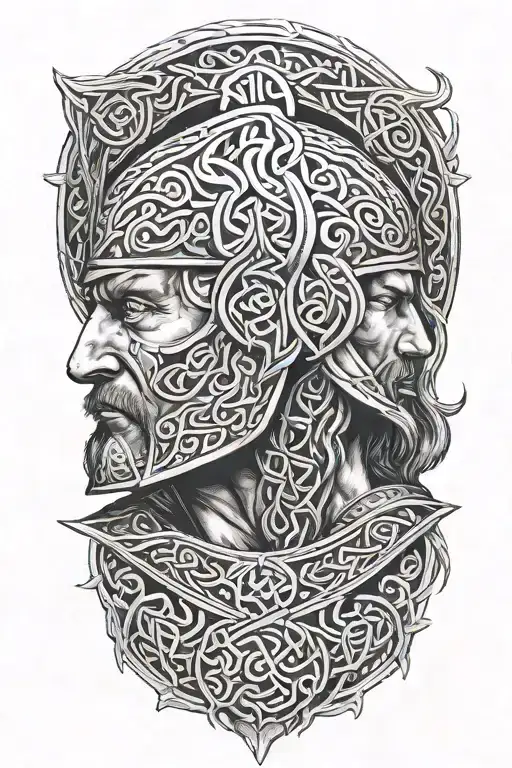 Realistic Celtic Warrior