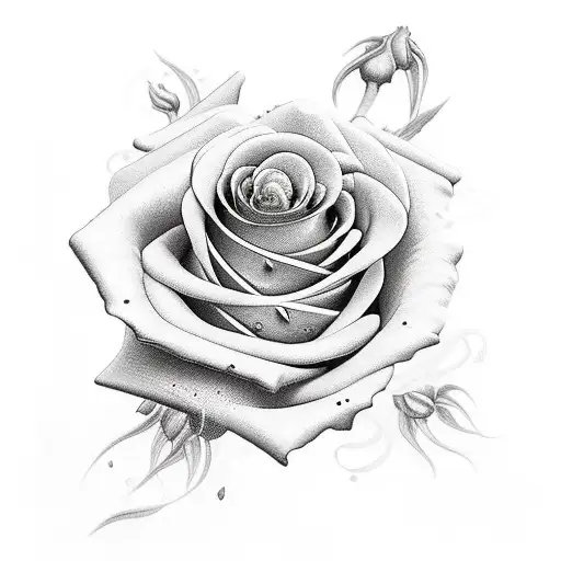 Black Roses With Sword