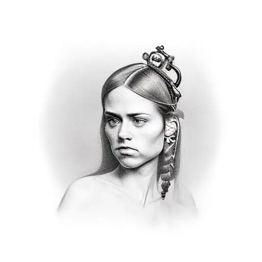 A Realistic Portrait Of A Famous Classical Composer