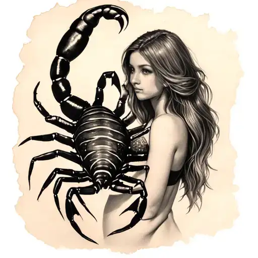 Scorpion And Girl Date 12 Nov 2017