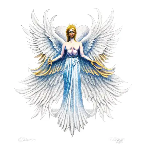 Golden Guardian Angel