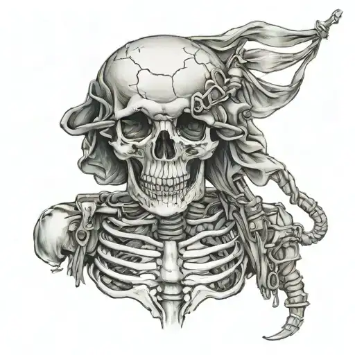 Skeleton Marines Usmc