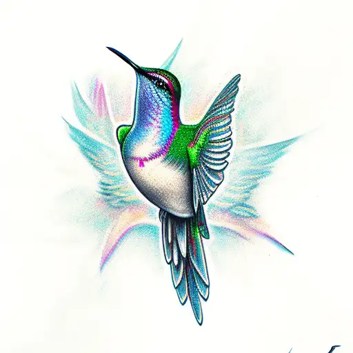 Graffiti Hummingbird