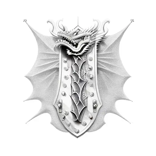 Dragon Guarding Shield