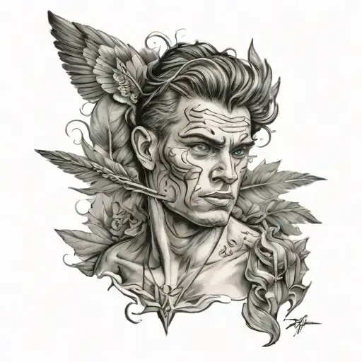 Topless Young Male Trust Self Reliance