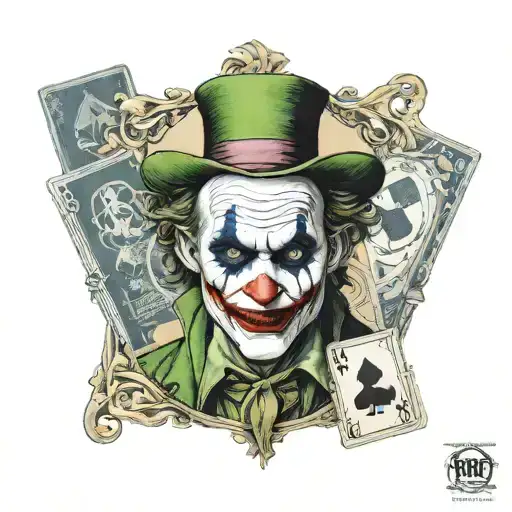 The Fool Tarot Card Joker