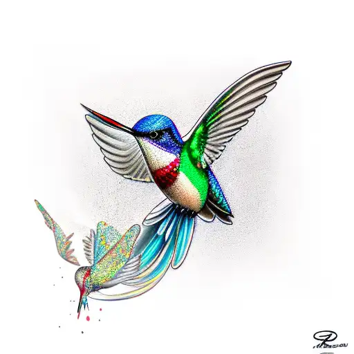 Graffiti Hummingbird